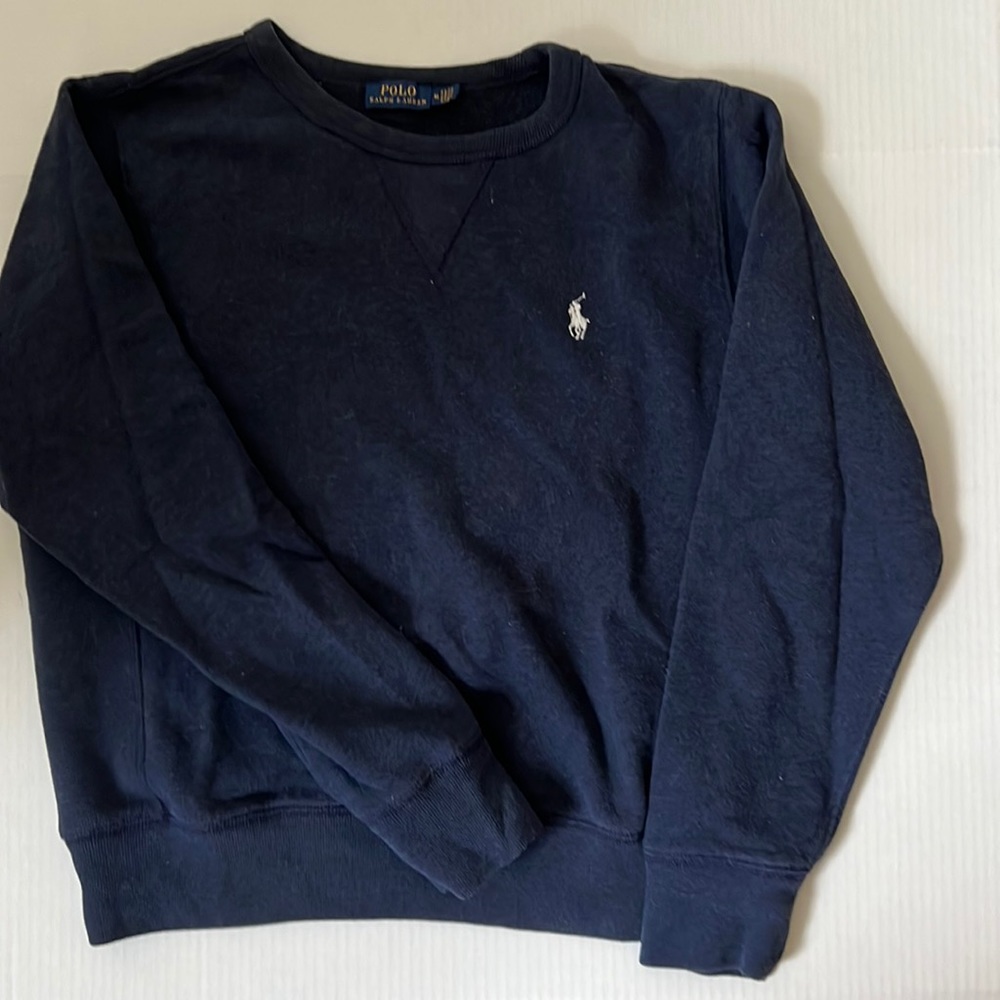 Ralph Lauren Navy Blue Sweatshirt